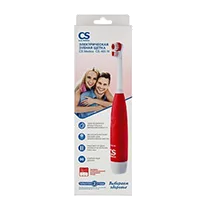 Зубная щётка CS Medica (CS-465-W) электрическая звуковая цв красн