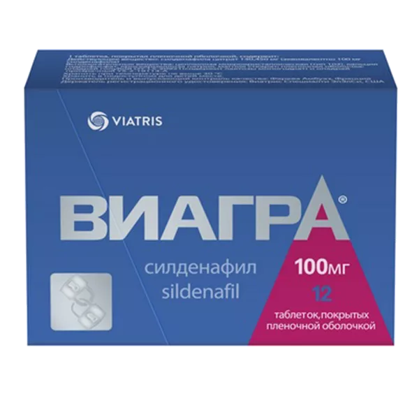 Виагра таб п.п.о. 100мг N12