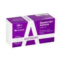 Орлистат-Акрихин капс 120мг N84