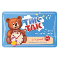 ТИК-ТАК Мыло Детское с миндальным молочком 90г