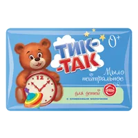 ТИК-ТАК Мыло Детское с оливковым молочком 90г