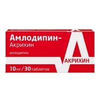 Амлодипин-Акрихин таб 10мг N30
