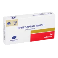 Ирбесартан Канон таб 150мг N14