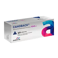 Сановаск таб кишечнораств п.п.о. 100мг N30