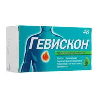Гевискон таб жев (мятные) N48