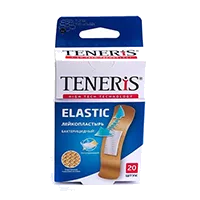 Лейкопластырь бактерицидный TENERiS Набор Elastic ткан осн ионы серебра 76х19мм N20