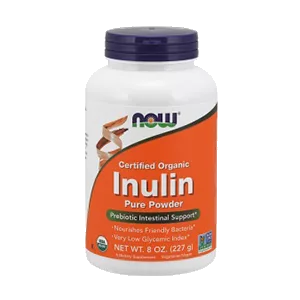 NOW Инулин пребиотик Inulin порошок 227г N1