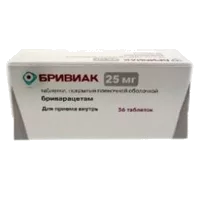 БРИВИАК таб п.п.о. 25мг N56