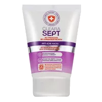 ClearaSEPT Маска для лица Anti-Acne Антибактериальная для проблемной кожи 100мл