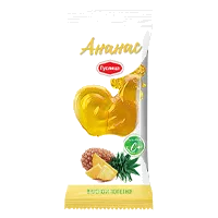 Петушок Карамель леденцовая с витамином С со вкусом ананаса 17г