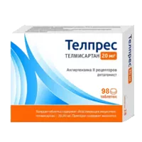 Телпрес таб 20мг N98