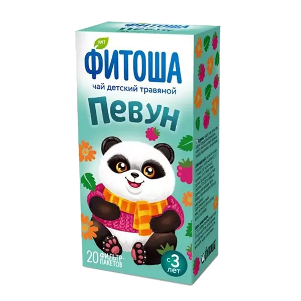 ФИТОША Чай детский травяной Певун №7 1,5г N20