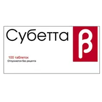 Субетта таб д/рассас N100