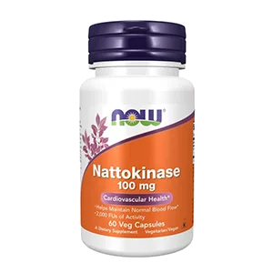 NOW Наттокиназа Nattokinase 100 мг капсулы 450мг N60