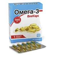 Омега-3 RealCaps капсулы 1400мг N80