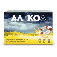 АЛЕКОЛ порошок 1,5г N10