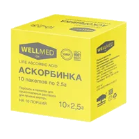 Аскорбинка Life Ascorbic порошок 2,5г N10
