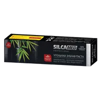Зубная паста SILCAMED Professional Black Whitening Угольная 75г