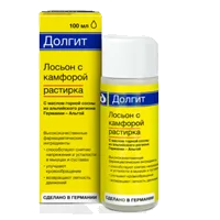 Долгит Лосьон для тела с камфорой растирка 100мл