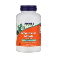 NOW Магния малат Маgnesium Malate 1000 мг таблетки 1566мг N180