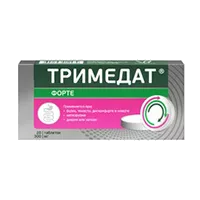 Тримедат форте таб пролонг высв п.п.о. 300мг N20
