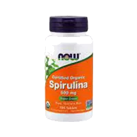 NOW Спирулина Spirulina 500 мг таблетки N100