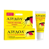 АЗУДОЛ Гель После укусов насекомых Ретиноиды 8мл