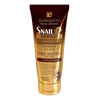 NOVOSVIT Гоммаж для лица SNAIL Repair разглаживающий c муцином улитки 70мл