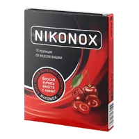NIKONOX Леденцы без сахара Аклен со вкусом вишни N10