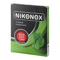 NIKONOX Леденцы без сахара Аклен со вкусом мяты N10