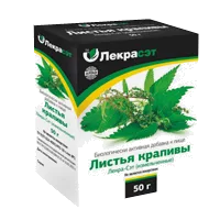 Крапива листья Лекра-СЭТ измельч 50г N1