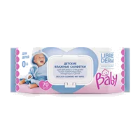LIBREDERM Baby Салфетки влажные Детские 0+ N70