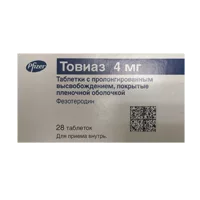 Товиаз таб пролонг высв 4мг N28