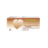 Тенорокс таб п.п.о. 100мг 25мг N28