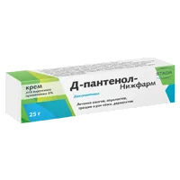 Д-пантенол-Нижфарм крем д/наружн пр 5% 25г N1