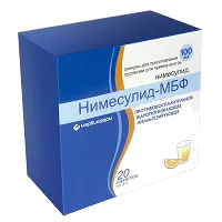 Нимесулид-МБФ гран д/сусп д/внут пр 100мг 2г N20