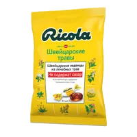 RICOLA Швейцарские травы леденцы б/сахара 3,6г N21