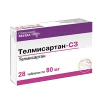 Телмисартан-СЗ таб 80мг N28