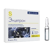Энцетрон-СОЛОфарм р-р для в/в и в/м вв 25% 4мл N5
