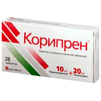 Корипрен таб п.п.о. 10мг 20мг N28