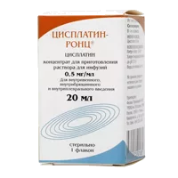 Цисплатин-РОНЦ конц д/р-ра д/инф 0,05% 20мл N1