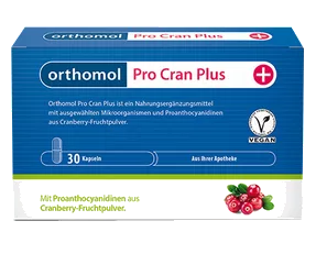 Orthomol Pro Cran Plus Комплекс на 15 дней капс 410мг N30