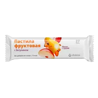 Пастила фруктовая VITATEKA Яблоко с грушей 27г