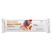 Пастила фруктовая VITATEKA Яблоко со сливой 27г