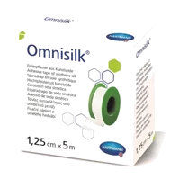 Лейкопластырь фиксирующий Hartmann Omnisilk шёлк осн цв бел 1,25см х 5м