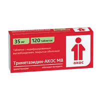 Триметазидин-АКОС МВ таб модиф высв п/о 35мг N120