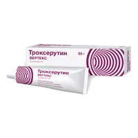 Троксерутин ВЕРТЕКС гель д/наружн пр 2% 50г N1