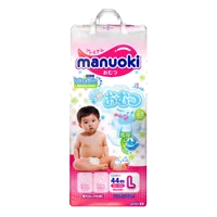 Подгузники детские MANUOKI UltraThin ультратонкие р.L (12+кг) N44