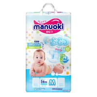 Подгузники детские MANUOKI UltraThin ультратонкие р.M (6-11кг) N56