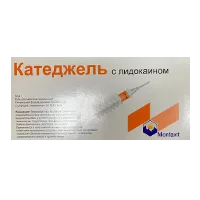 Катеджель с лидокаином гель д/местн пр 12,5г N5